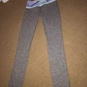 grey ivivva high waisted leggings (size 12)